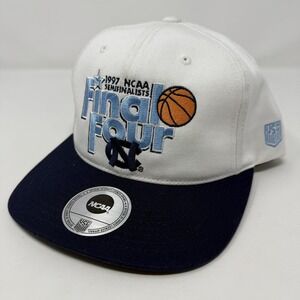North Carolina Tar Heels Hat Cap Snap Back NCAA Basketball Final Four 1997